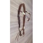  Cabeçada Testeira de Couro com Afogador Sport Equine 6868