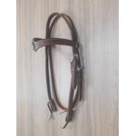  Cabeçada Testeira de Couro com Afogador Sport Equine 6628