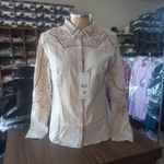 Camisa Feminina Minuty Bege Ref.1647 7585