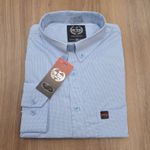 Camisa For Texas Xadrez Manga Longa 7773