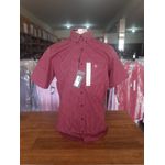 Camisa Tuff Xadrez Rosa C/ Preto Manga Curta 7450