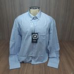 Camisa Custom X-Size ML Xadrez (2613L) Azul 7125