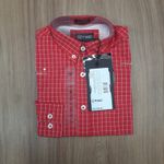 Camisa TXC Custom ML Xadrez Infantil (2718Li) Vermelho 7122
