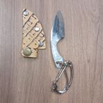 Mini Faca Inox com Bainha 6292