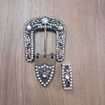 Fivela Strass Premium Importada 7754