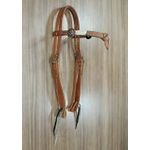  Cabeçada Testeira de Couro com Afogador Sport Equine 6556