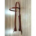  Cabeçada Testeira de Couro Simples Sem Afogador Sport Equine 6621