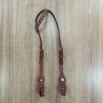  Cabeçada de uma orelha em Couro Sport Equine 8114