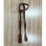  Cabeçada de uma orelha em Couro Sport Equine 8114