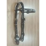  Cabeçada Testeira de Couro com Afogador Sport Equine 8616