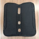 Manta Nogueira Feltro com Neoprene Tambor Preta 8778