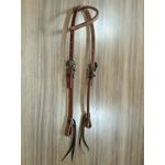  Cabeçada 01 Orelha de Couro Sport Equine 8796