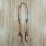  Cabeçada 01 Orelha de Couro Sport Equine 8796