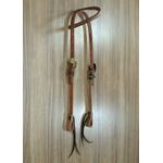  Cabeçada 01 Orelha de Couro Sport Equine 8798