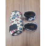 Kit Dianteiro Cloche e Caneleiras Estampado Boots Horse 6642