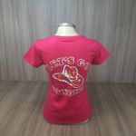T Shirt Power Country Feminina Pink 7137