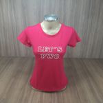 T Shirt Power Country Feminina Pink 7137