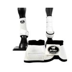 Kit Caneleiras e Cloche Boots Horse Dianteiro Color Branco 3715