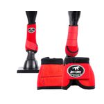 Kit Caneleiras e Cloche Boots Horse Dianteiro Color Vermelho 3711