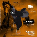 Sela em Neoprene de Tambor, Team Penning, Ranch Sorting Letícia Country 3319