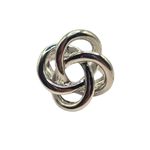 Anel Feminino Entrelace Prata