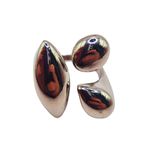 Anel Feminino Gotas Prata