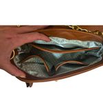 Bolsa Feminina Soberana Diana Caramelo 
