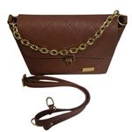 Bolsa Feminina Soberana Diana Caramelo 