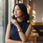 Bracelete Feminino Bold Dourado