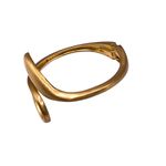 Bracelete Feminino Duas Gotas Dourado