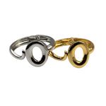 Bracelete Feminino Oval Vazado Prata