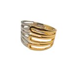 Bracelete Feminino Soberania Dourado e Prata 
