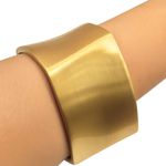  Bracelete Feminino Statement Dourado 