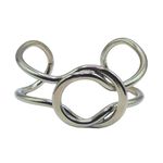 Bracelete Feminino Entrelaço Duo Prata 