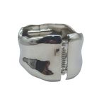 Bracelete Feminino Orgânico Soberana Prata