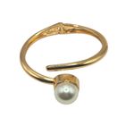 Bracelete Feminino Pérola Soberana Dourado 