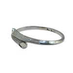 Bracelete Feminino Soberana Zircônia Prata