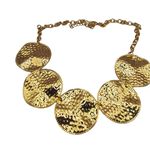 Colar Feminino Autoridade Soberana Dourado 
