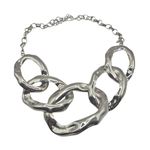 Colar Feminino Entrelaçado Prata