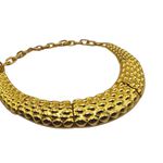 Colar Feminino Escamas Placa Ouro 