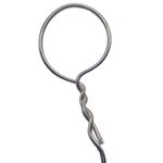 Colar Feminino Torcido Prata