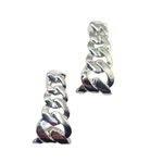 Brinco Feminino Corrente Glamour Prata 