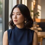 Brinco Feminino Design Curvo Dourado