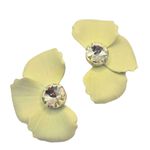 Brinco Feminino Flor de Realeza Branco 