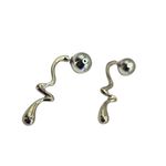 Brinco Feminino Fluidez Prata