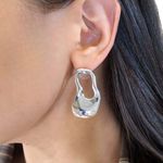 Brinco Feminino Glória Prata
