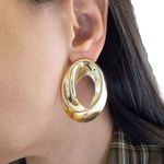 Brinco Feminino Honra Dourado