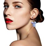 Brinco Feminino Flor Orgânica Prata