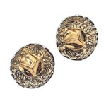 Brinco Feminino Redondo Mix Orgânico Prata 