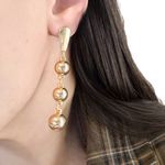 Brinco Feminino Resiliência Dourado